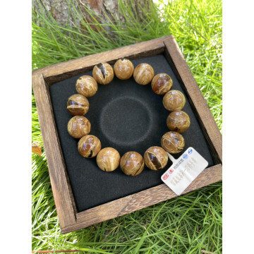 眼緣坊 畢業級 天然 緬甸 同料 根珀 溶洞 妖花拉絲 白根蜜 琥珀 ㄧ刀料 15mm+ 17手圍 附地大證書 屏東現貨