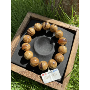 眼緣坊 畢業級 天然 緬甸 同料 根珀 溶洞 妖花拉絲 白根蜜 琥珀 ㄧ刀料 15mm+ 17手圍 附地大證書 屏東現貨
