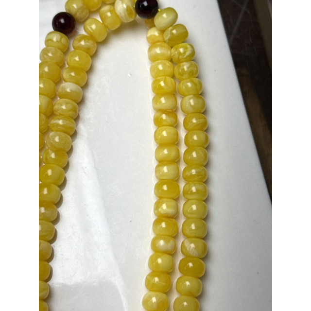 已結緣🙏眼緣坊&時予鎏藏 天然 小高貨 俄料 蜜蠟 濃蠟瓷白 精工精品 老型 108顆  增業 佛珠 連弟子珠都美😍😍 中國國檢地大證書01035 台灣現貨 屏東市現貨
