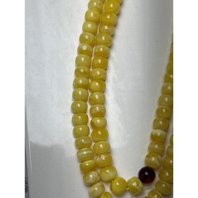 已結緣🙏眼緣坊&時予鎏藏 天然 小高貨 俄料 蜜蠟 濃蠟瓷白 精工精品 老型 108顆  增業 佛珠 連弟子珠都美😍😍 中國國檢地大證書01035 台灣現貨 屏東市現貨