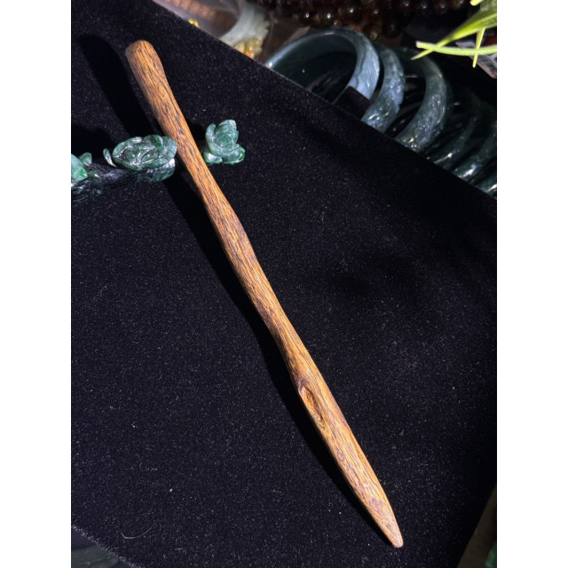 B款 眼緣坊&時予鎏藏 天然 奇楠 沉香 樹心 留疤 高油料 原木 髮簪 非人造壓油 香味甜中帶醇厚底蘊十足 屏東市現貨 棋楠