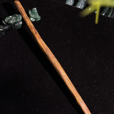 C款 眼緣坊&時予鎏藏 天然 奇楠 沉香 樹心 留疤 高油料 原木 髮簪 非人造壓油 香味甜中帶醇厚底蘊十足 屏東市現貨 棋楠