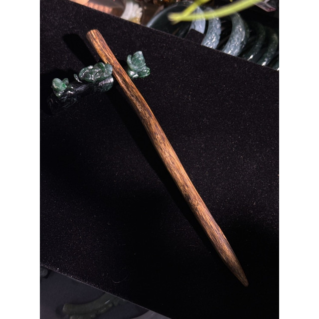 C款 眼緣坊&時予鎏藏 天然 奇楠 沉香 樹心 留疤 高油料 原木 髮簪 非人造壓油 香味甜中帶醇厚底蘊十足 屏東市現貨 棋楠