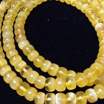 眼緣坊 天然 俄料 蜜蠟 精工老型 佛珠 108顆 7.8mm增業功課   金白 聚寶盆 全品 附地質大學鑑定機構證書02654 台灣現貨 屏東市現貨 屏東是好地方👍 滿2200打92折!