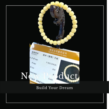 眼緣坊 天然 俄料 白蠟 蜜蠟  濃濃白蠟 國礦一級料 精工老型珠 8mm 附地大證書 畢業級別 鳳山現貨 支持複檢