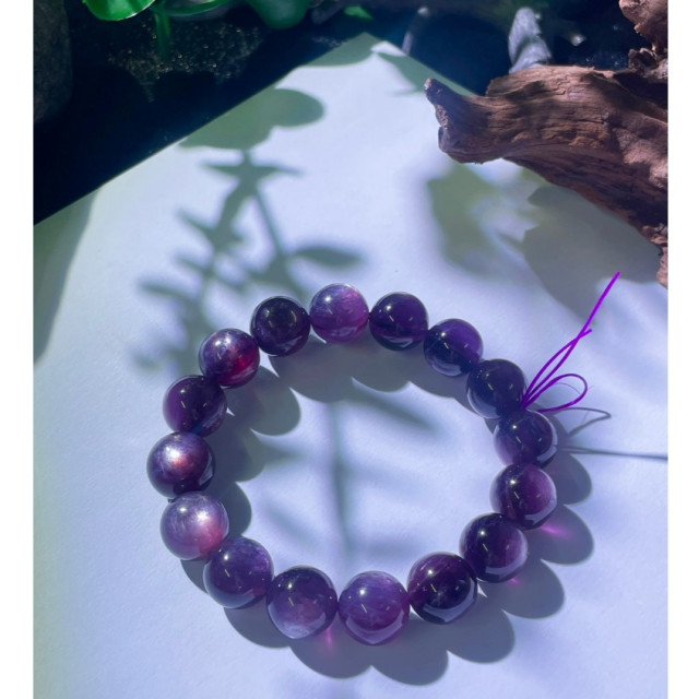 眼緣坊 天然 高品 紫鋰雲母 葡萄紫/櫻桃紫 激發創意 增進人緣 增強觀察力 緩和焦慮感 屏東實拍現貨 diy附證書