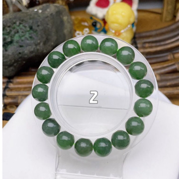 眼緣坊 天然 和田玉 瓷藍 和闐玉 幾乎無黑點 看影片 近12mm 結構細膩 油潤 肉感十足~ 圓珠 手串 屏東市現貨